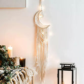 Moon Star Dream Catcher Decor Wall Hanging